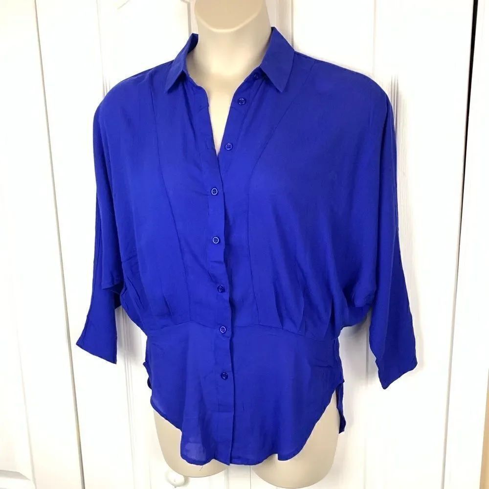 Esley Button Down Blouse